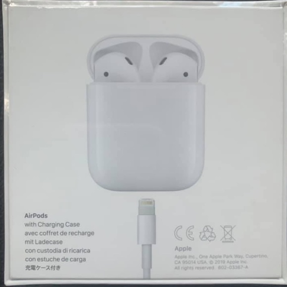 BRAND NEW NEVER OPENED AirPods with charging case